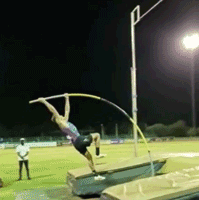 Pole Vault Fail